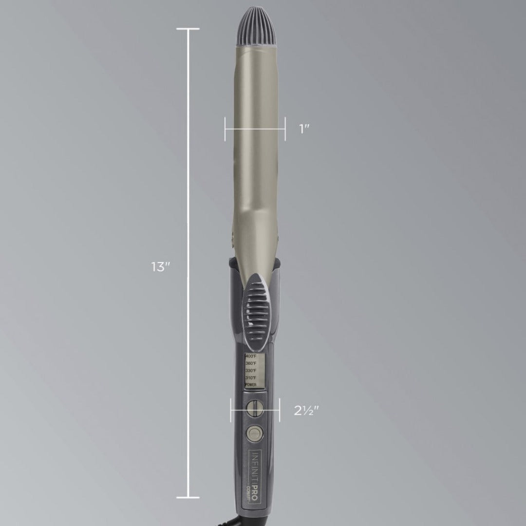 INFINITIPRO BY CONAIR Tourmaline 1-Inch Ceramic Curling Iron CD107NN