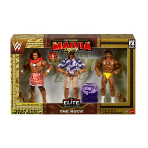 WWE Elite Generations Box Set: The Rock, Johnson, Maivia