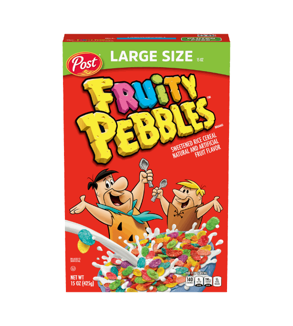 Post Fruity Pebbles Cereal - 15 oz