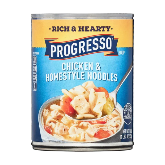 Progresso Rich & Hearty Chicken & Homestyle Noodles Soup 19 oz