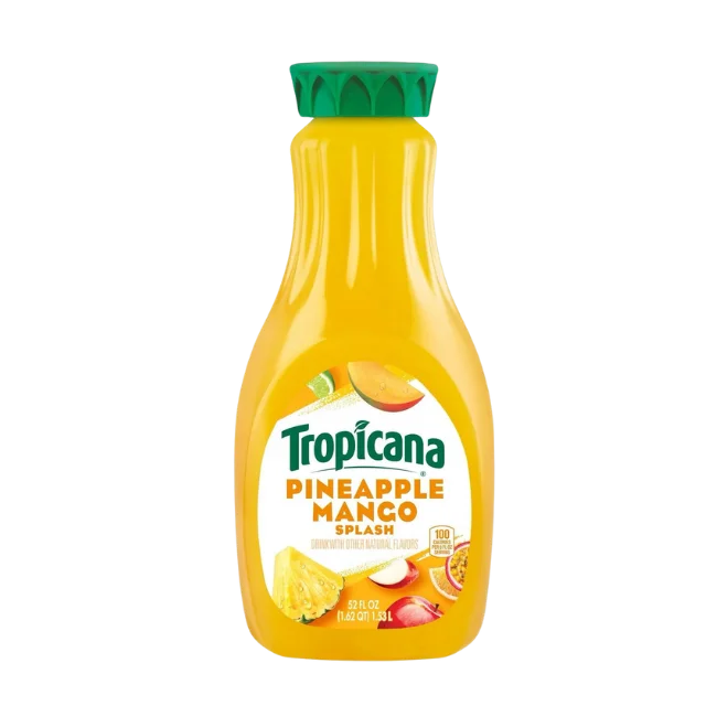 Tropicana Pineapple Mango Splash Juice Drink Chilled - 52 Fl. Oz.