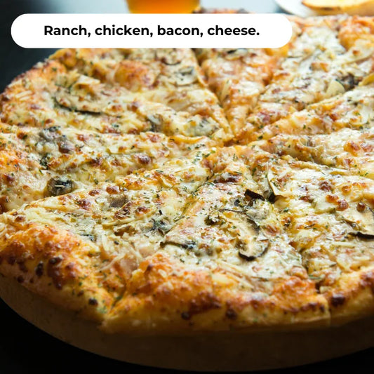 Chicken Bacon Ranch Pizza / Calzone