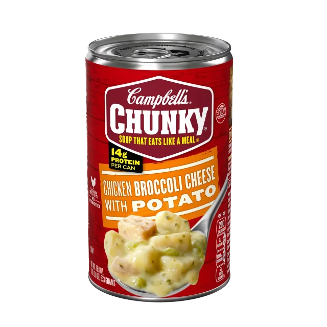 Campbell’s Chunky Chicken Broccoli Cheese with Potato