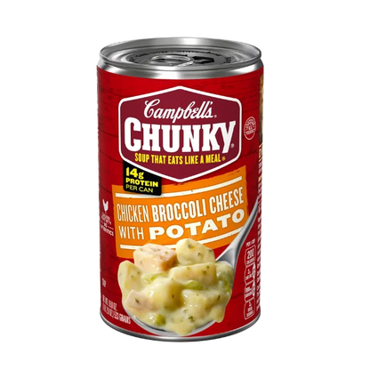 Campbell’s Chunky Chicken Broccoli Cheese with Potato