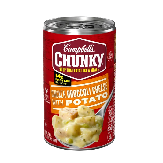 Campbell’s Chunky Chicken Broccoli Cheese with Potato