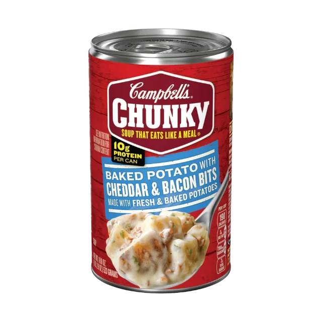 Campbell's Chunky Baked Potato with Cheddar & Bacon Soup