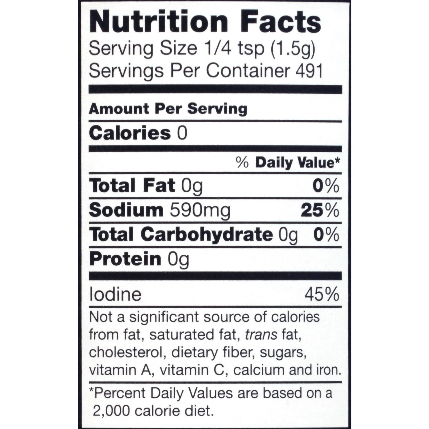 Morton Iodized Salt, Essential Cooking & Baking Ingredient, 26 oz
