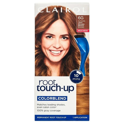 Clairol Root Touch-Up Permanent Hair Color - 6G Light Golden Brown - 1 Kit