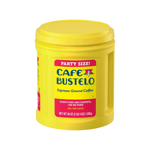 Cafe Bustelo - Espresso Ground Coffee Dark Roast, 36 Oz