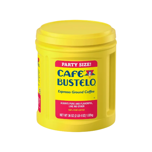 Cafe Bustelo - Espresso Ground Coffee Dark Roast, 36 Oz