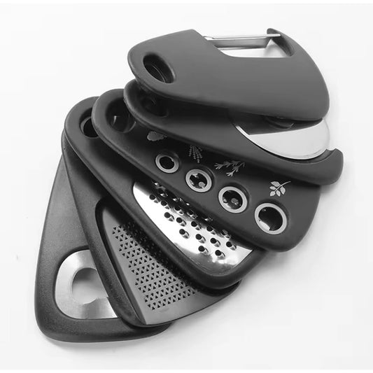 Compact Kitchen Gadget Set - 6-in-1 Multifunctional Tools