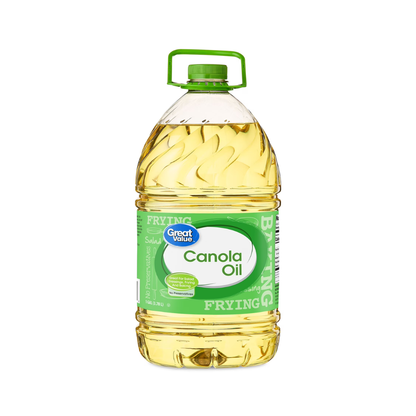 Great Value Canola Oil, Heart Healthy, High Smoke Point, 1 Gallon Bottle