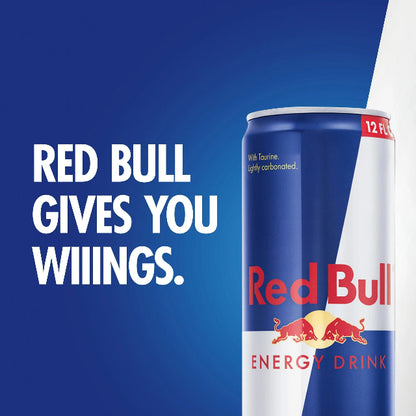 Red Bull Energy Drink, 12 fl oz Single Can for Energy and Focus