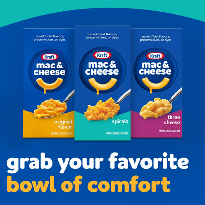 Kraft Thick 'n Creamy Mac N Cheese Dinner, 7.25 oz Box, Shelf-Stable