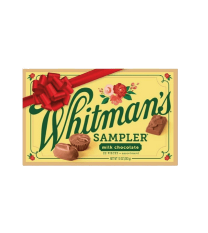 Whitman's Milk Chocolates Holiday Sampler, 10 OZ (22 Pieces)