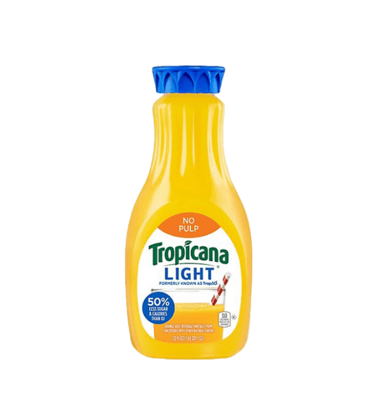 Tropicana Light Orange Juice Beverage No Pulp Chilled - 52 Fl. Oz.