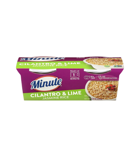 Minute Rice Cilantro & Lime Jasmine  - 8.8oz/2ct