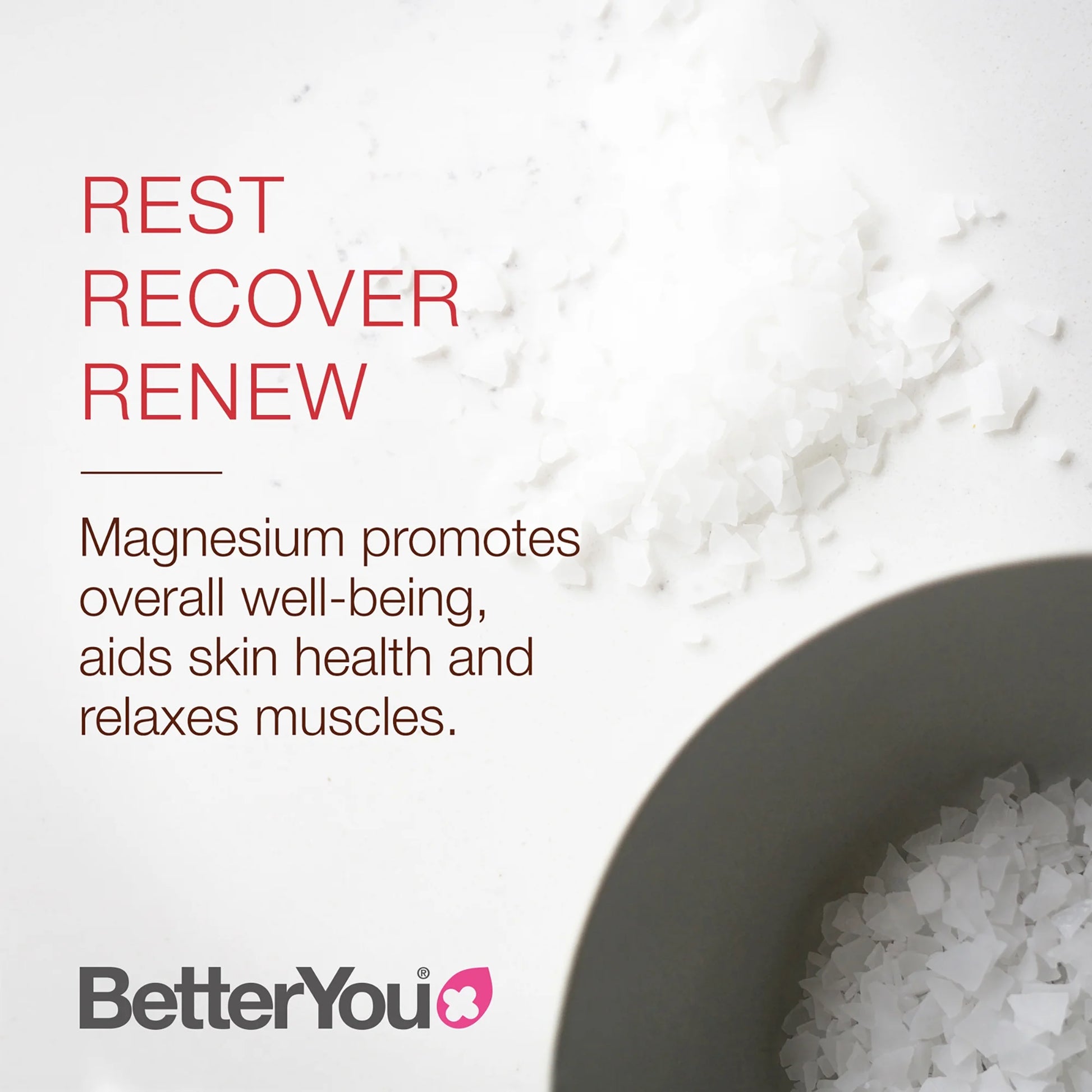Betteryou Magnesium Muscle Body Spray - Relaxing Topical Magnesium and Essential Oil Spray - Lavender and Chamomile - Promotes Better Sleep - 3.38 Oz