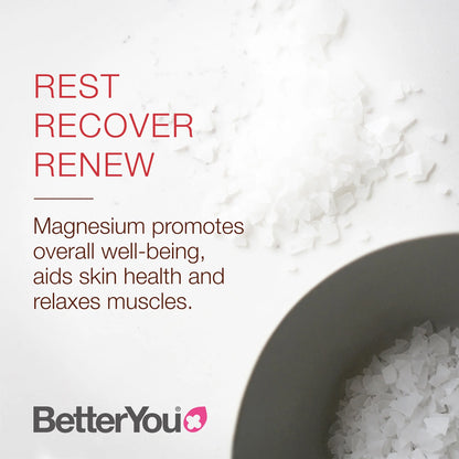 Betteryou Magnesium Muscle Body Spray - Relaxing Topical Magnesium and Essential Oil Spray - Lavender and Chamomile - Promotes Better Sleep - 3.38 Oz
