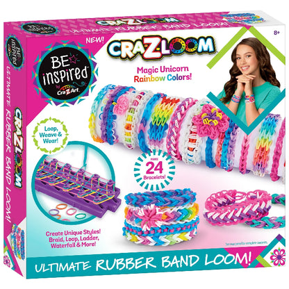 Cra-Z-Art Rubber Band Loom Kit – Creative Fun for Kids 8+