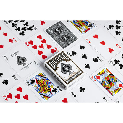 Bicycle Playing Cards 4-Pack, Standard Index, Red & Black Decks