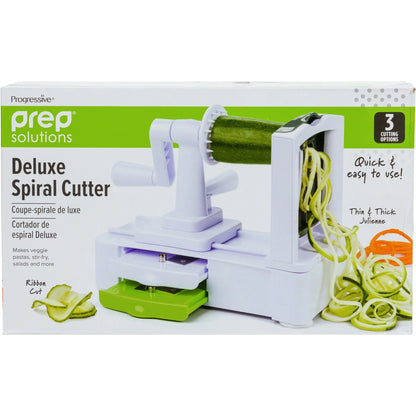Prep Solutions Deluxe Spiral Cutter – White with Steel Blades