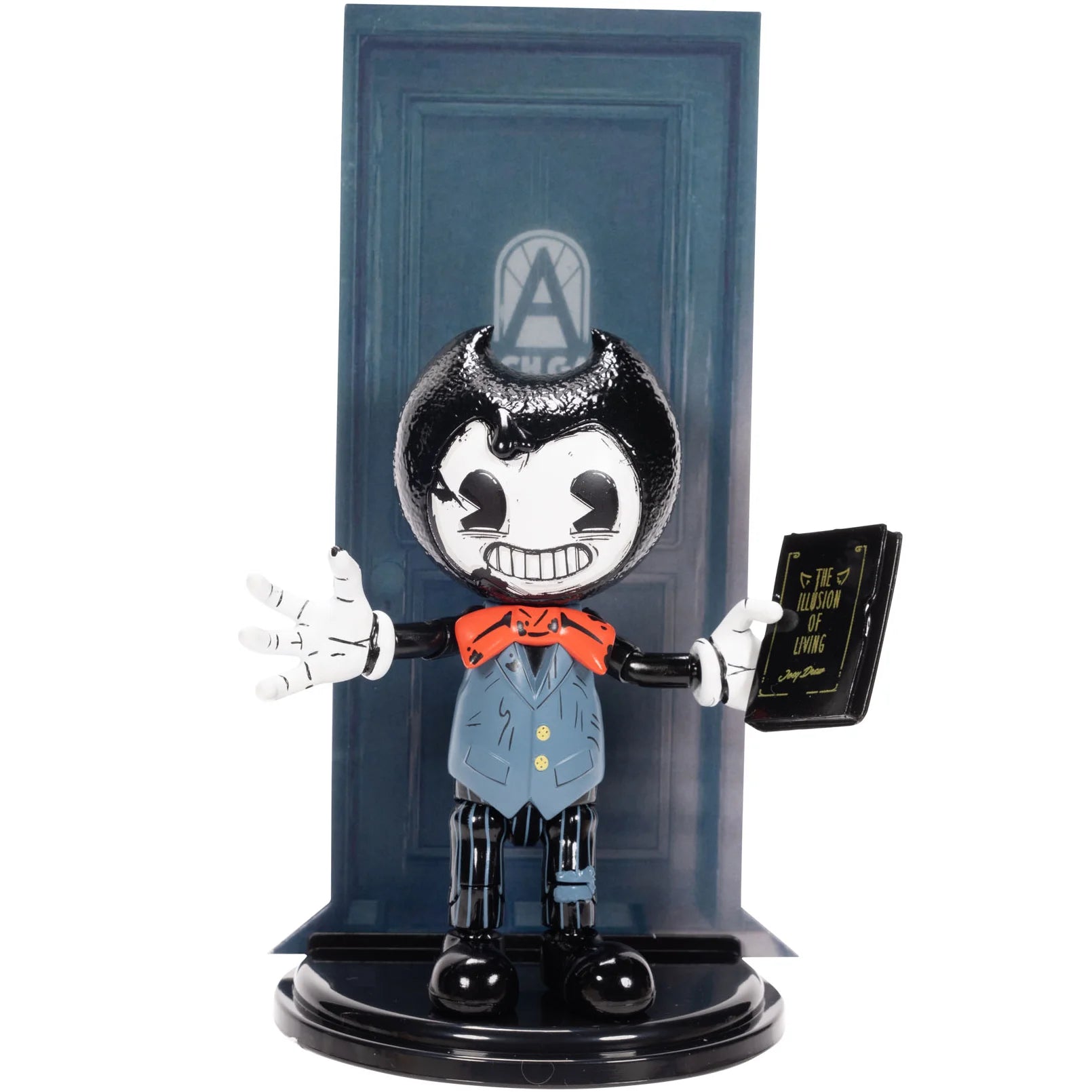 Bendy and the Ink Machine 5 Inch Articulated Bendy Action Figure with Book Accessory for Teen Ages 14+