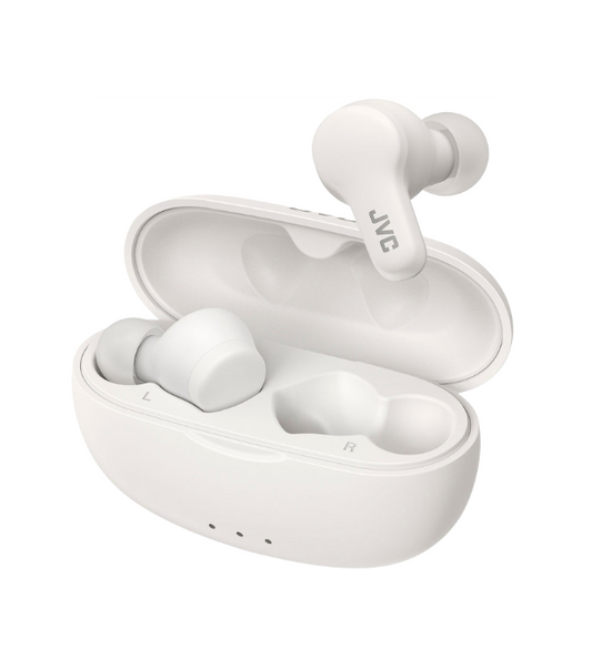 JVC Gumy True Wireless Headphones - White