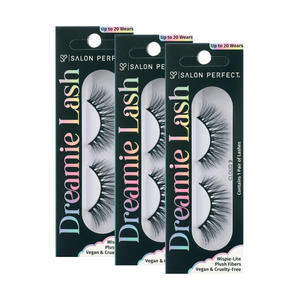 Salon Perfect Dreamie Lash Cloud 9, Wispy Natural Lashes, 3 Pack