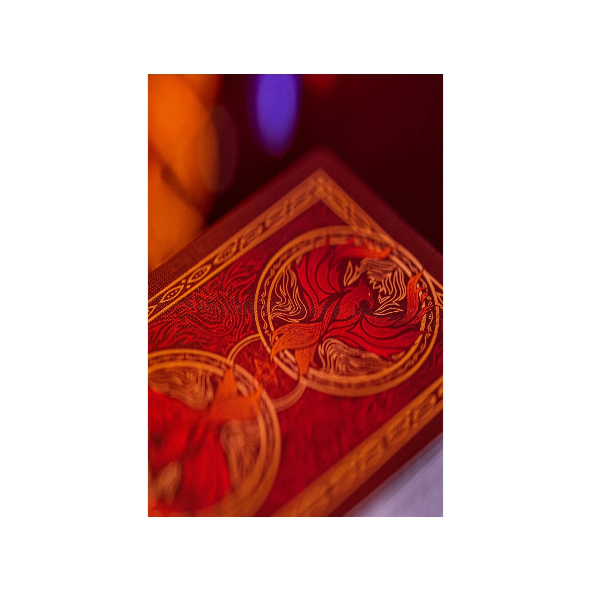 Bicycle Fyrebird Playing Cards Red