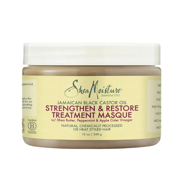 Treatment Masque with Jamaican Black Castor Oil for Stronger Hair, 11.5 oz