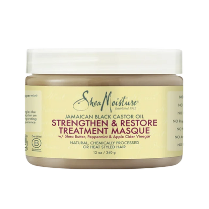 Treatment Masque with Jamaican Black Castor Oil for Stronger Hair, 11.5 oz