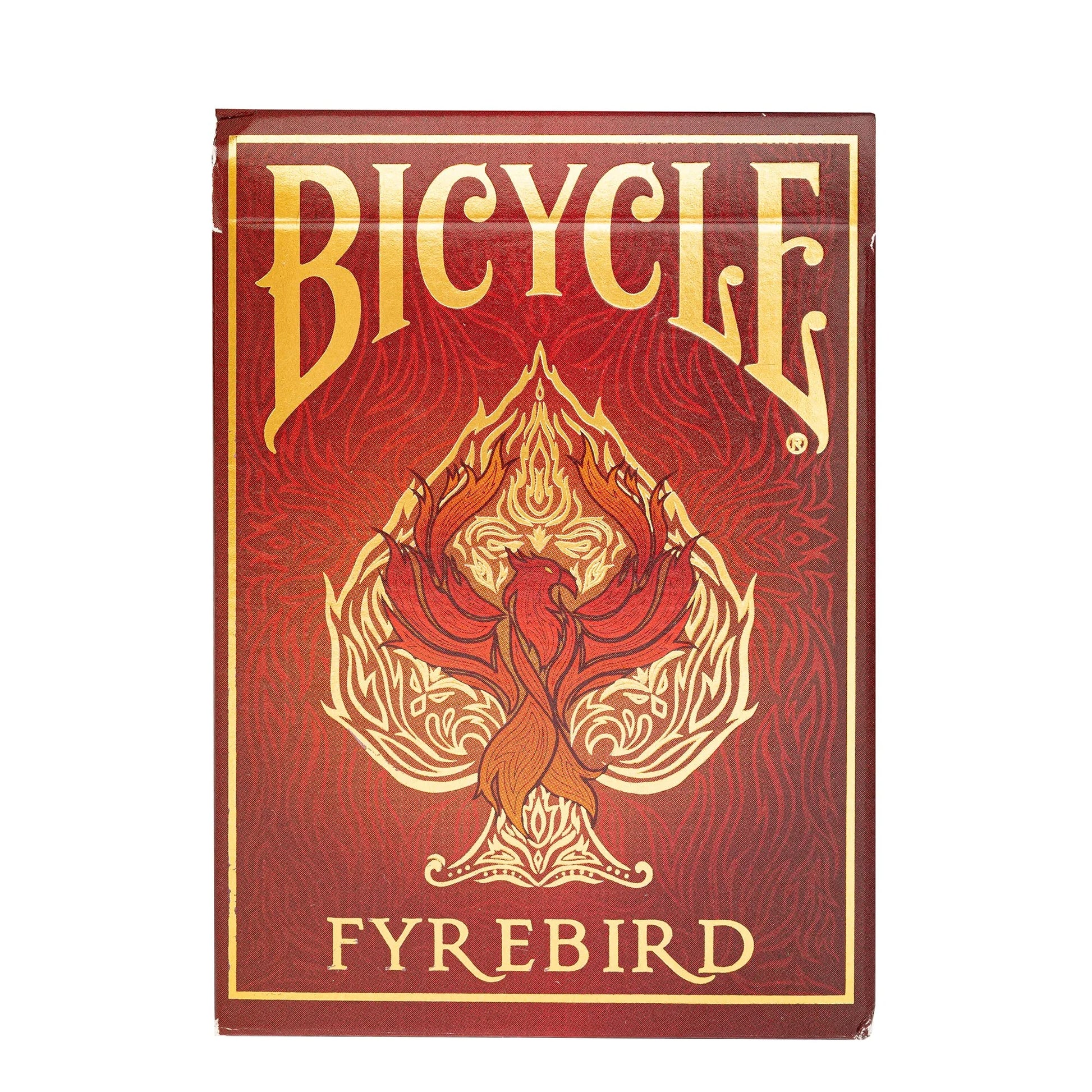 Bicycle Fyrebird Playing Cards Red