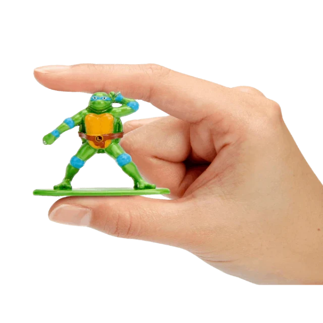 Jada Toys Teenage Mutant Ninja Turtles 1.65" Diecast Action Figure, 18 Pieces