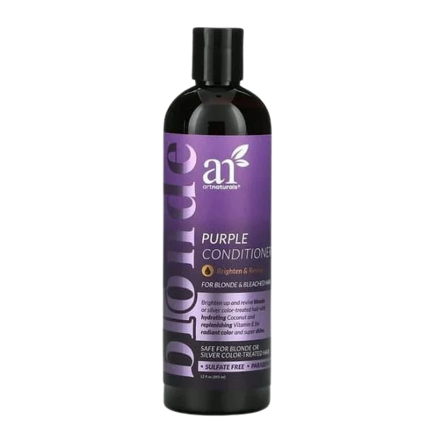 Artnaturals Purple Conditioner Blonde Hair Protects & Balances 12oz Sulfate Free