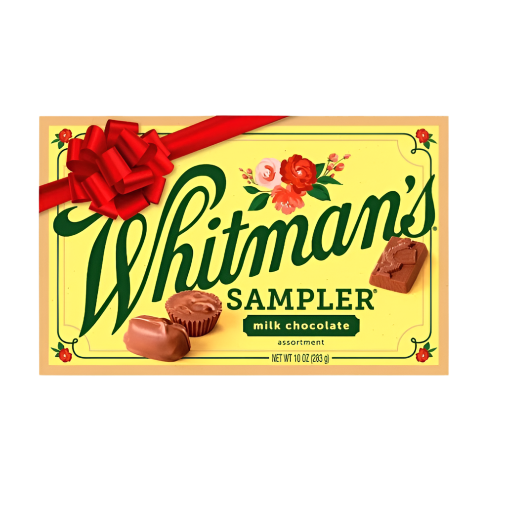 Whitman's Milk Chocolate Sampler Box - Assorted Chocolates, 10 oz