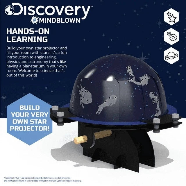 Discovery Kids Mindblown DIY Planetarium Projector - 1.0 ea