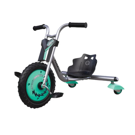 Razor RipRider 360 Mini Teal: 360° Caster Trike for Kids 3+, Easy Drifting