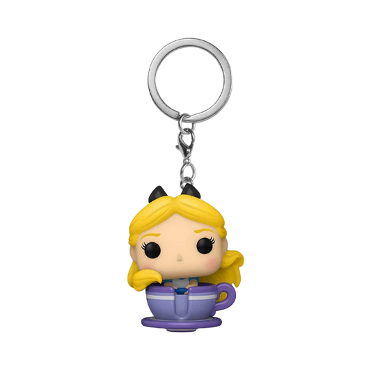 Disney Alice in Teacup Pop! Vinyl Keychain #65