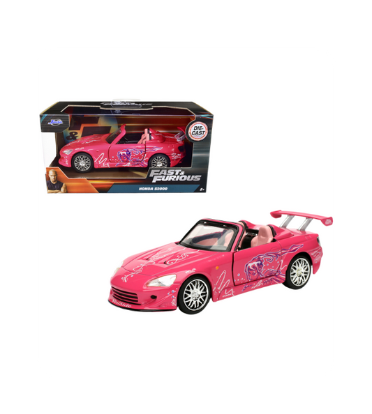 Fast & Furious Suki's Honda S2000 Pink 1/32 Diecast by Jada Toys