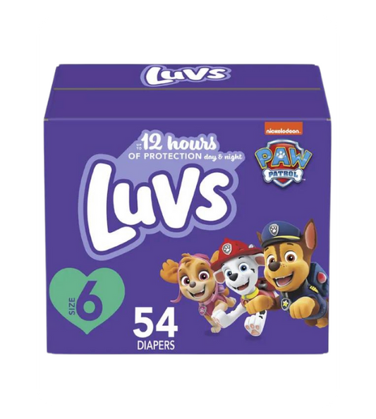 Luvs Ultra Leakguards Diapers, Size 6, 54 Count