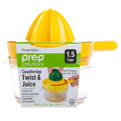 Prep Solutions Twist & Juice Citrus Juicer – Countertop Manual