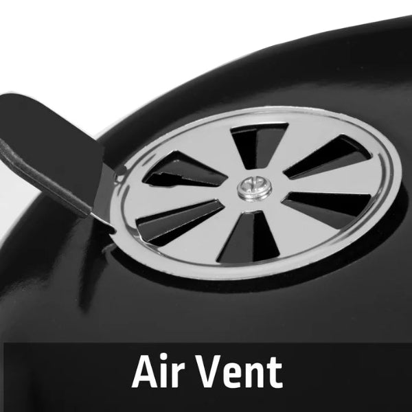 Air vent on a black surface with 'Air Vent' text below.