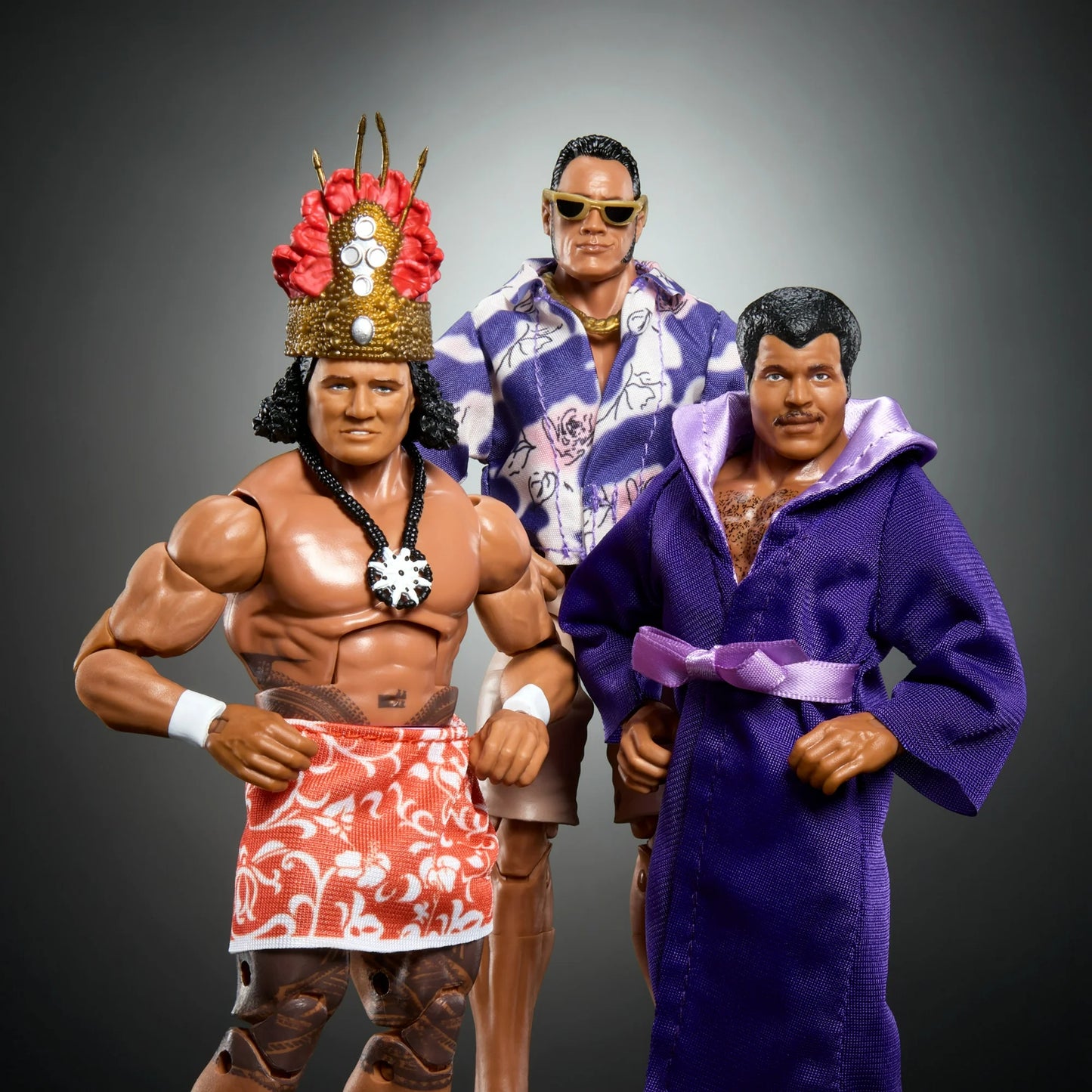 WWE Elite Generations Box Set: The Rock, Johnson, Maivia