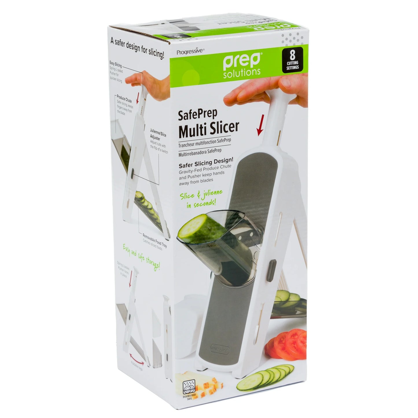 Prep Solutions Safe Prep Multi Slicer – Adjustable Kitchen Tool