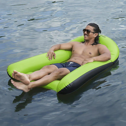 Ozark Trail Easy Float 62" Inflatable Pool Lounge for Adults