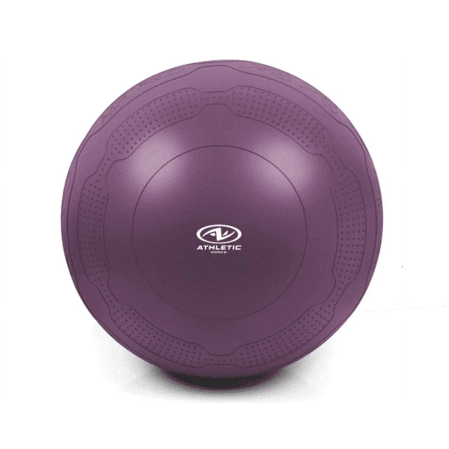 Athletic Works 65cm Yoga Ball, Anti-Burst, Exercises Poses Embossed