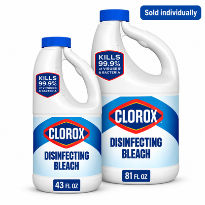 Clorox Disinfecting Liquid Bleach Cleaner, Regular Scent