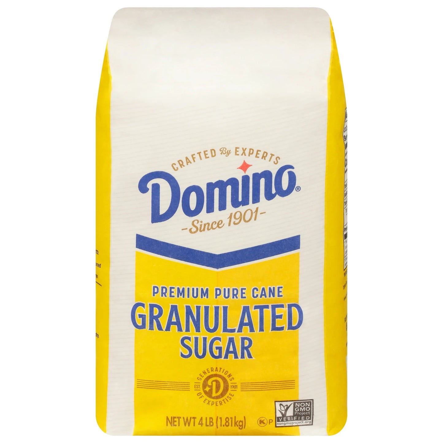 Domino® Premium Pure Cane Granulated Sugar, 4 lb