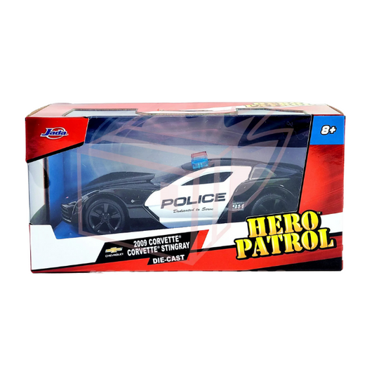 Hero Patrol 2009 Chevy Corvette Stingray DieCast 1:32 - Jada Toys